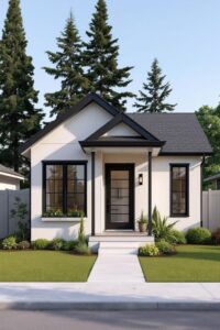 Kusen Aluminium Hitam: Look Mewah di Lahan Sempit