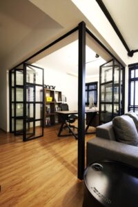 Model Kusen Aluminium Pintu Lipat