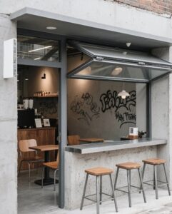 Kusen Aluminium Hitam Doff