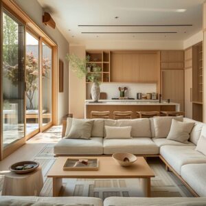 Desain Rumah Bantul dengan Kusen Aluminium Modern