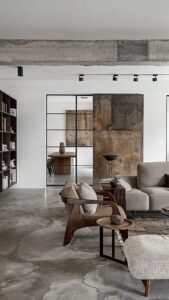 Desain Rumah Bantul dengan Kusen Aluminium Modern